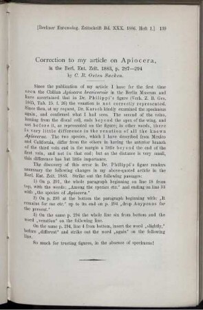 Correction to my article on Apiocera,