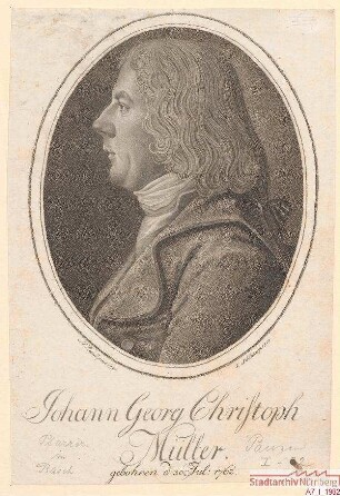 Johann Georg Christoph Müller; geb. 30. Juli 1762