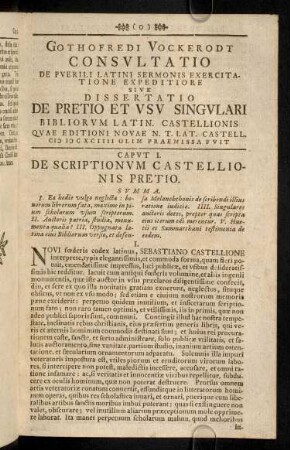 De Puerili Latini Sermonis ...