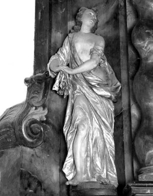 Seitenaltar — Trauernder Engel