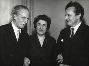 Boris Blacher, Frida Leider und Gottfried von Einem