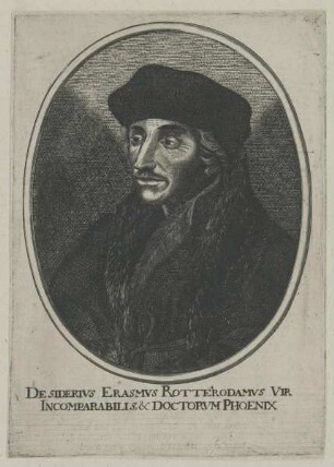 Bildnis des Desiderivs Erasmvs Rotterodamvs