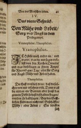 41-63, IV. Das vierte Gespräch