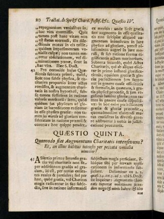 20-22, Quaestio Quinta.