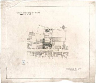 Bestelmeyer, German; Neuburg an der Donau (Bayern); Ev. Kirche - Lageplan