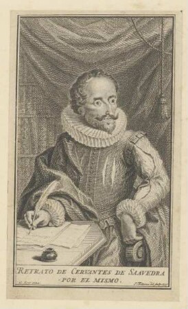 Bildnis des Miguel de Cervantes Saavedra