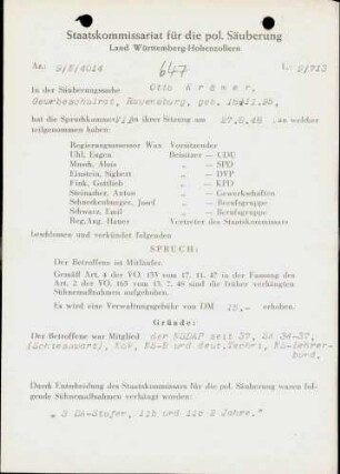 Krämer, Otto