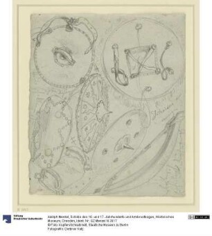 Schilde des 16. und 17. Jahrhunderts und Armbrustbogen, Historisches Museum, Dresden