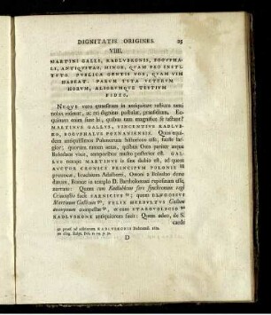 VIIII. Martini Galli, Kadlubkonis, ...