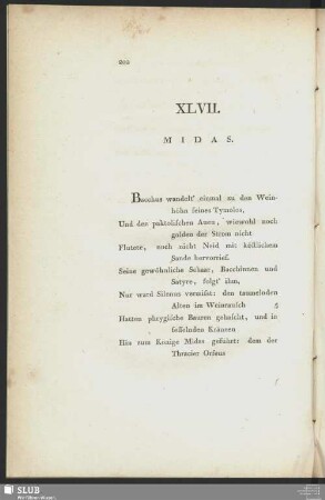 XLVII. Midas