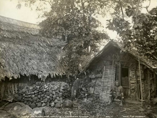 "Altar on Ferasiboa, Malaita"