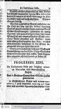 Processus XXVI