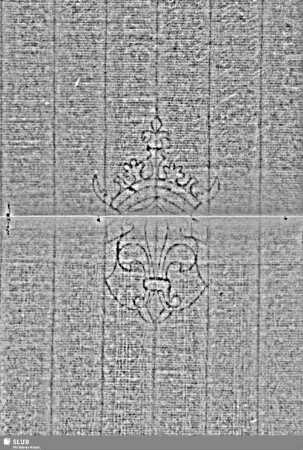 Lilienschild (gekrönt) = pfte.; Titelblatt + S.2