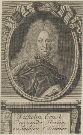 Bildnis von Wilhelm Ernst, Herzog von Sachsen-Weimar