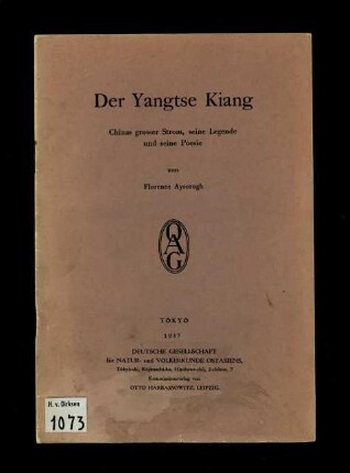 Der Yangtse Kiang