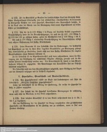 V. Hypotheken-, Grundschuld- und Rentenschuldbriefe