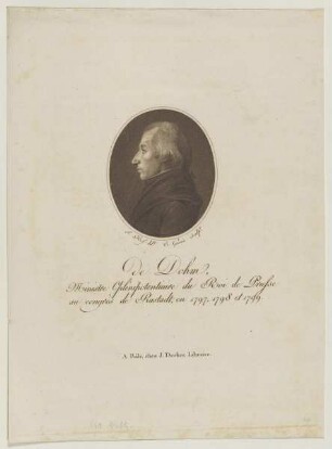 Bildnis Christian Wilhelm von Dohm (1751-1820)