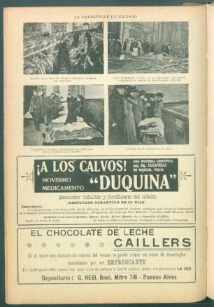 La catástrofe de Chicago - [Fotografías]