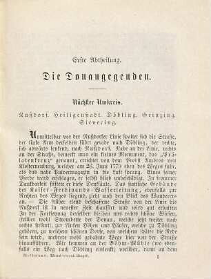 Wien's malerische Umgebungen