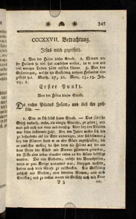 345-355, Jesus wird gegeisselt.