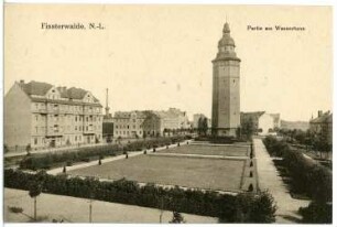 Finsterwalde. Am Wasserturm