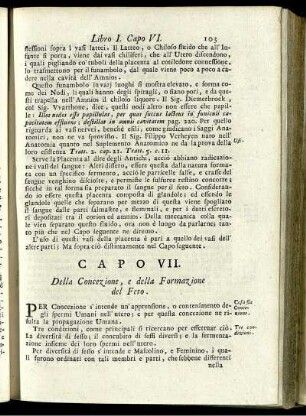 CAPO VII.