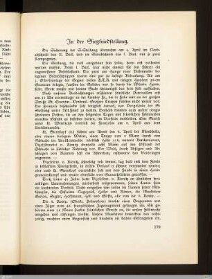 In der Siegfriedstellung