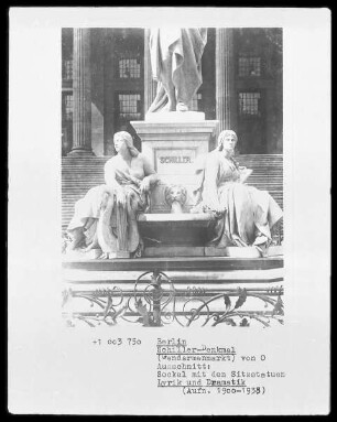 Sockelfiguren, Lyrik, Dramatik, Historie und Philosophie