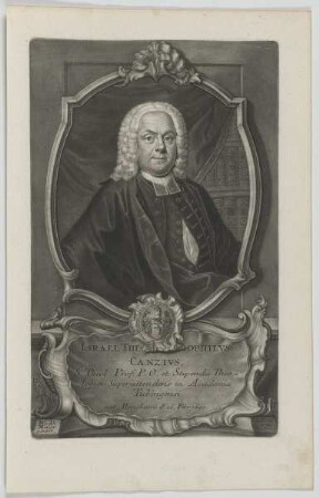Bildnis des Israel Theophilvs Canzivs
