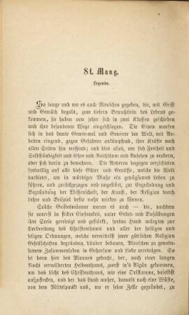 Ludwig Aurbacher's gesammelte größere Erzählungen : Aus dem Nachlaß und den Schriften des Autors mit einem Vorwort herausgegeben von Joseph Sarreiter. Mit dem Bildniss Aurbachers. (Inhalt: St. Mang, Legende. - Die Aebte, Novelle. - Der Zweikampf, Gespräch. - Die Adepten, Erzählung. - Ein Dichterkers, humoristische Erzählung. - Der Graf von Werdenberg und die Prinzessin von Portugal. Rittergeschichte. - Die drei Schlossfräulein, Rittergeschichte. - Die Waffen, Märchen. - Der Vogel Phönix, Märchen. - Mutter Reh, Thierfabel.)