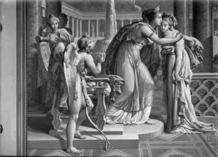 Amor- und Psyche-Zyklus: Psyche vor Aphrodite