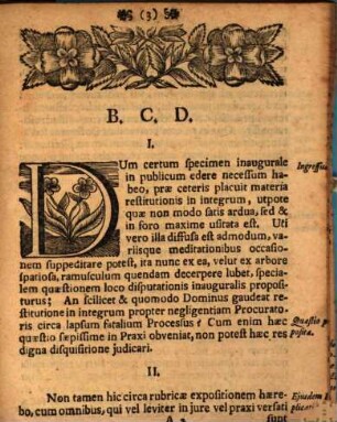 Disputationem Inauguralem Juridicam, De Restitutione Contra Negligentiam Procuratoris circa Lapsum Fatalium