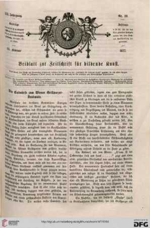 Heft 19 (15. Februar 1877)
