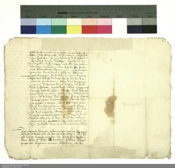 Zeugnis Balthasars [von Dernbach], Abt von Fulda, hinsichtlich des Ketzereiverdachts gegen den Dechanten und einige Kapitulare