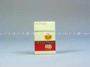 Zigarettenschachtel für 20 "R6"-Zigaretten