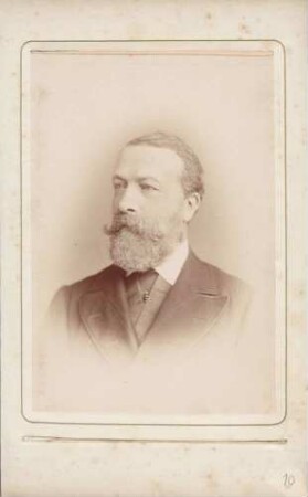 Brustbild von Großherzog Friedrich I. von Baden