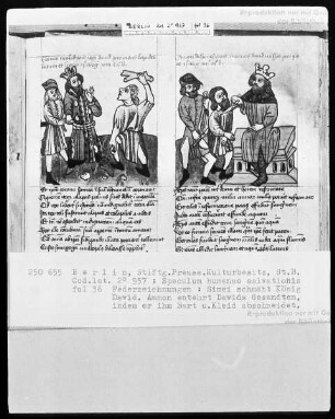Speculum humanae salvationis — ---, Folio 36rectoBuchseite