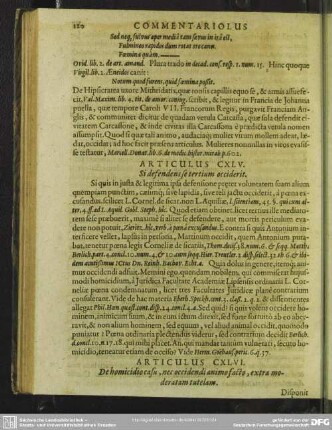 Articulus CXLVI. De homicido casu, nec occidendi animo facto, extra moderatam tutelam