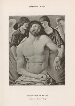 Christus von Engeln beklagt