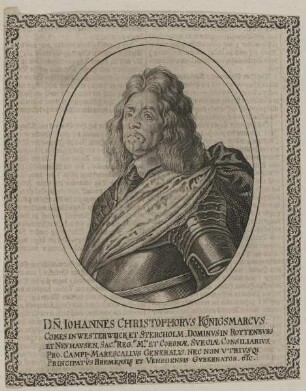 Bildnis des Johann Christoph von Königsmarck
