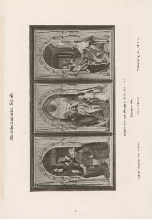 Geburt Johannes des Täufers ; Johannes-Altar. Taufe Christi ; Enthauptung des Johannes