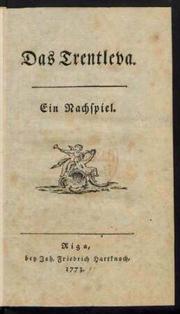 Das Trentleva : Ein Nachspiel