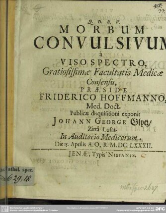 Morbum convulsivum a viso spectro