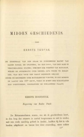 Midden geschiedenis