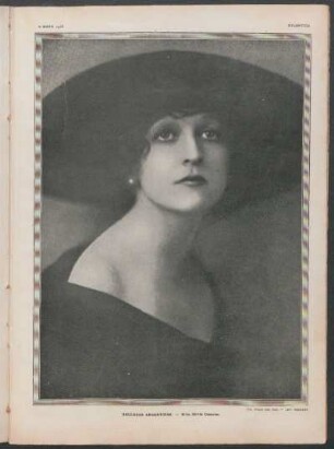Bellezas argentinas. : Srta. Silvia Casares