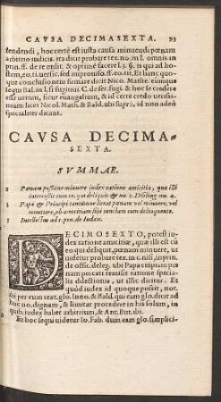 Causa Decimasexta.