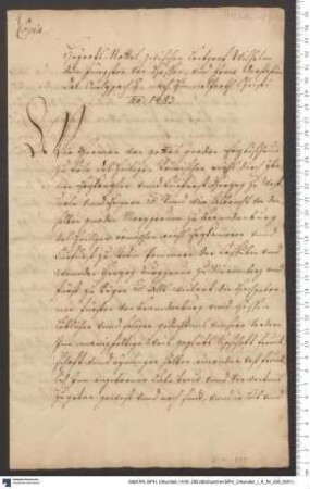 Kurfürst Hermann IV. von Köln und Vormund Landgraf Wilhelms III. von Hessen und Kurfürst Albrecht Achilles von Brandenburg vereinbaren die Ehe zwischen Markgräfin Anastasia von Brandenburg und Landgraf Wilhelm III.