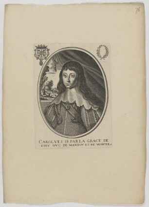Bildnis des Carolves II., Herzog von Mantua