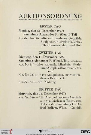Auktionsordnung