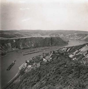 Rheintal. Blick stromaufwärts